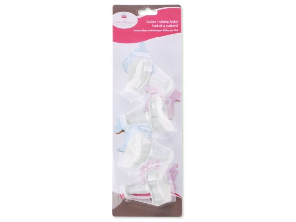Cake Masters Ausstecher + Stempel Baby 4er – Bild 2