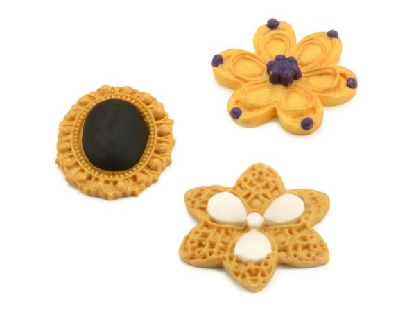 Cake Masters Flexform Kamee und Blumen – Bild 3