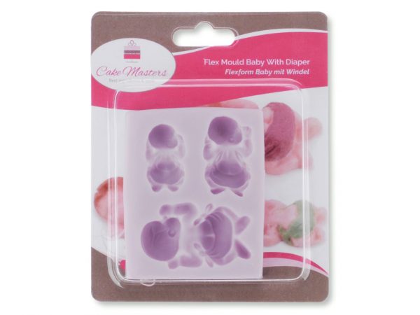 Cake Masters Flexform Baby mit Windel – Bild 2