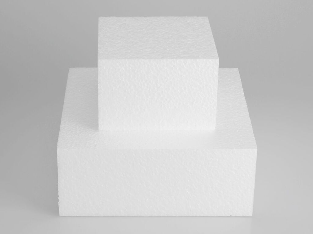 Cake Masters Torten-Dummy Quadrat 35cm, Höhe: 10cm