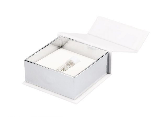 Cake Masters Mini-Flacon Flitter grob silber-blau – Bild 3