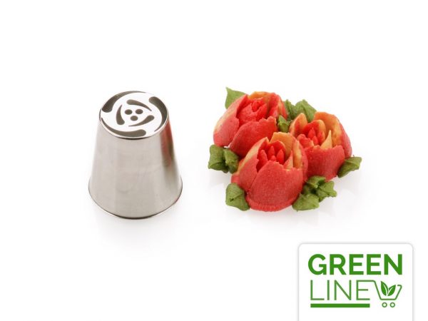 Cake Masters Icing Nozzle Wild Tulip GREENLINE – Bild 2