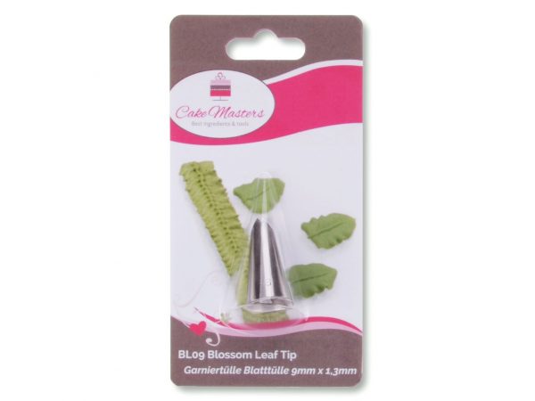 Cake- Masters Garniertülle Blatttülle 9mm x 1,3mm – Bild 2