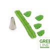 Cake Masters Garniertülle Blatttülle 9mm x 1,3mm GREENLINE – Bild 2