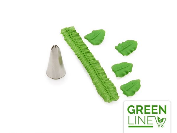 Cake Masters Garniertülle Blatttülle 9mm x 1,3mm GREENLINE – Bild 2