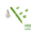 Cake Masters Garniertülle Blatttülle offen 4mm x 3,5mm GREENLINE – Bild 2