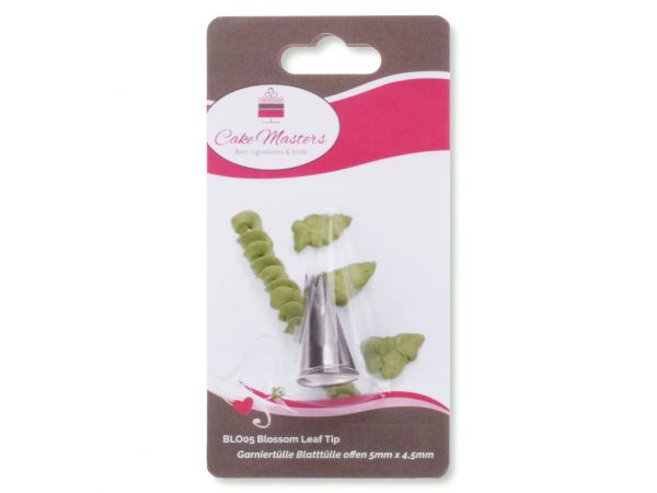 Cake Masters Garniertülle Blatttülle offen 5mm x 4,5mm – Bild 2