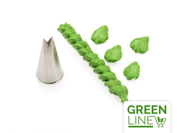 Cake Masters Garniertülle Blatttülle offen 9mm x 8mm GREENLINE – Bild 2