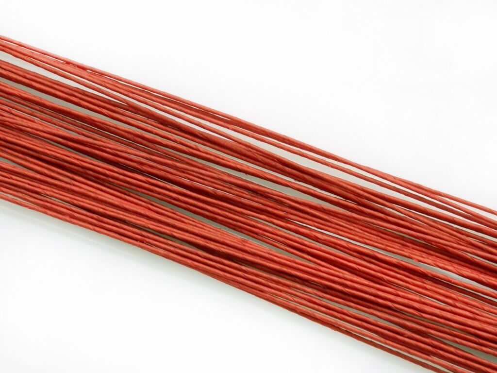 Cake Masters Blumendraht rot 24G 50 Stück