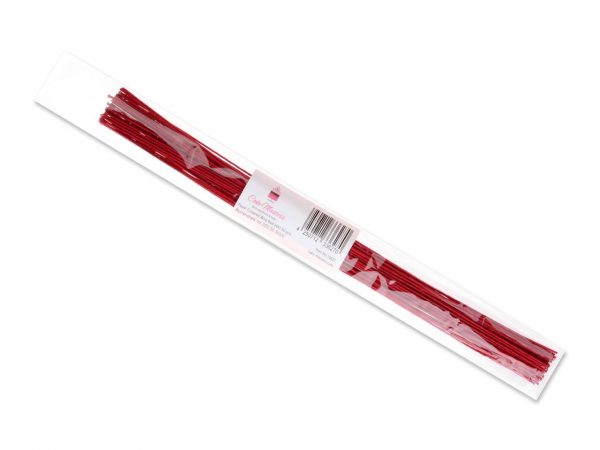 Cake Masters Blumendraht rot 20G 50 Stück – Bild 2