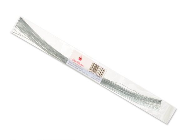 Cake Masters Blumendraht metallic silber 20G 50 Stück – Bild 2