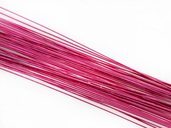 Cake-Masters Blumendraht metallic pink 20G 50 Stück