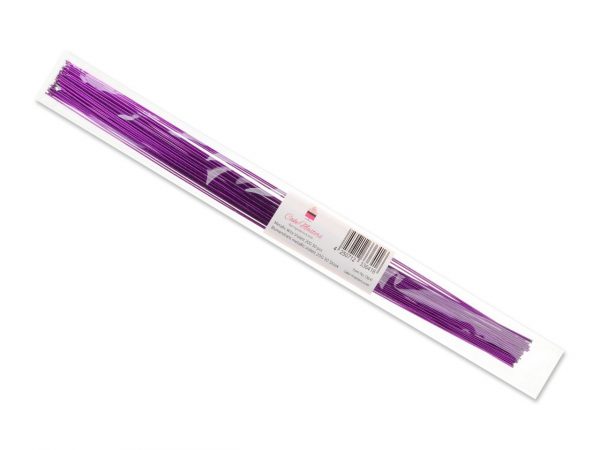 Cake Masters Blumendraht metallic violett 20G 50 Stück – Bild 2