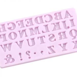 Cake Masters Flexform Buchstaben groß Floral