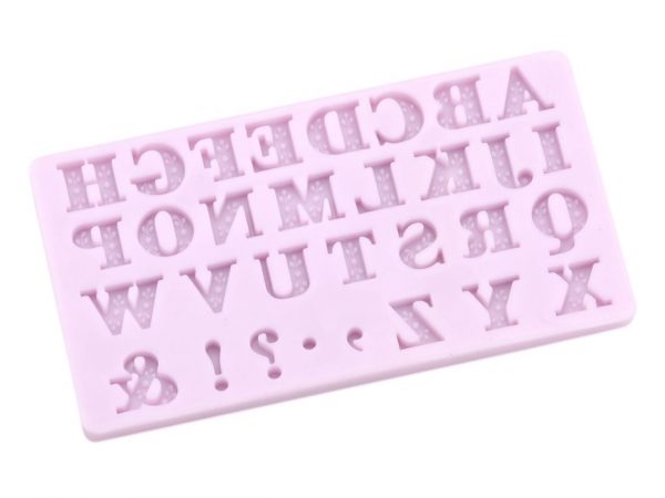 Cake Masters Flexform Buchstaben groß Floral