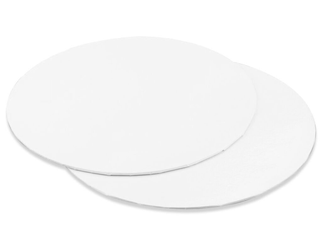 Cake Masters Cakecard rund 35cm weiß 3 Stück