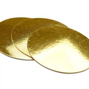 Cake Masters Golden Plate 30cm gold glänzend 3 Stück