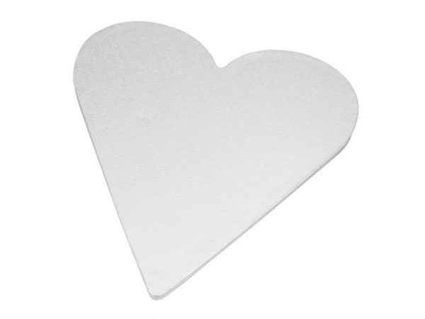 Cake Masters Cakeboard Herz 30cm silber