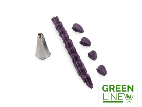 Cake Masters Sterntülle halboffen 5mm GREENLINE – Bild 2