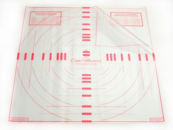 Cake Masters Ausrollmatte 2-teilig