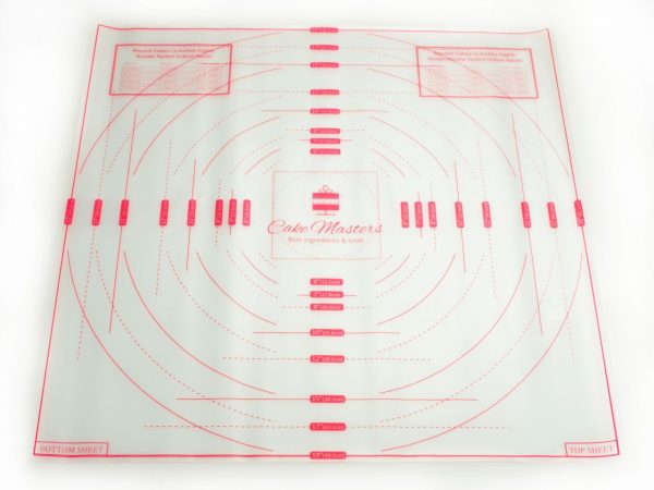Cake Masters Ausrollmatte 2-teilig – Bild 4