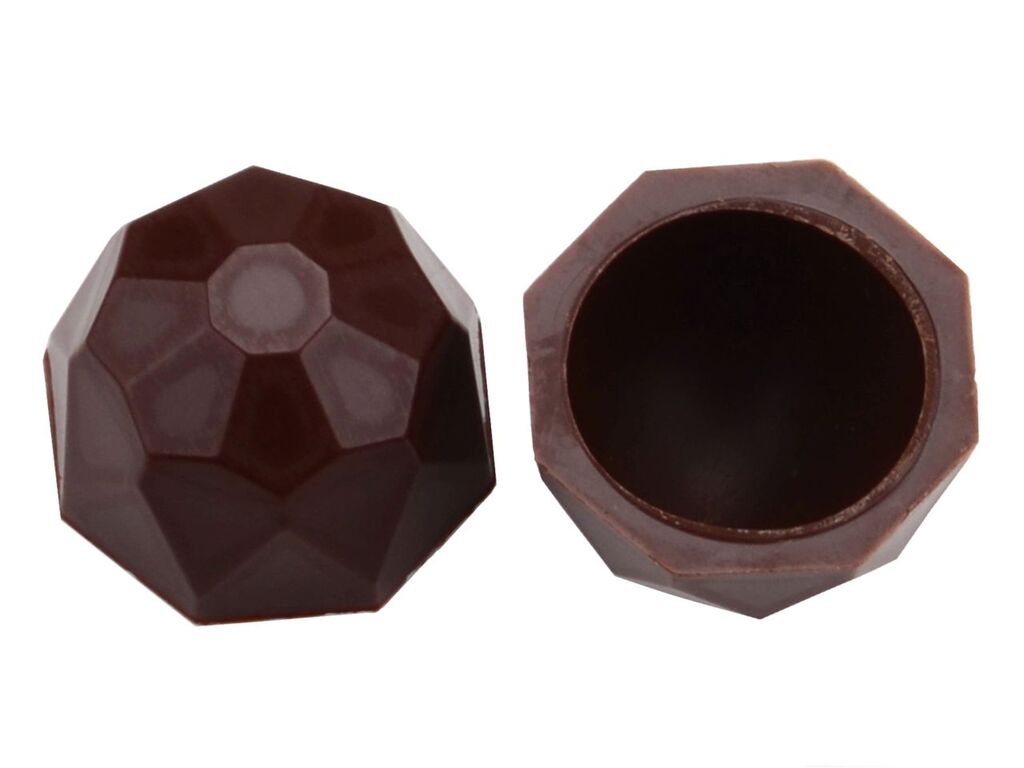 CM Basics 1 Folie Diamanten-Schalen Zartbitter