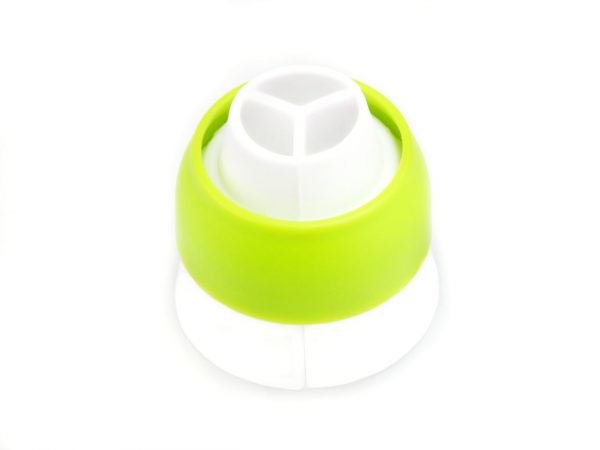 Cake Masters Spritztüllenadapter groß für 3 Spritzbeutel GREENLINE