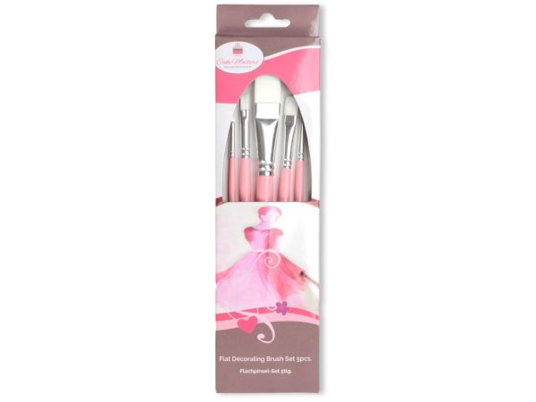 Cake Masters Flachpinsel-Set 5tlg. – Bild 2