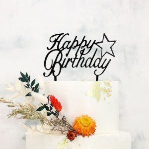 Cake Masters Cake Topper Happy Birthday