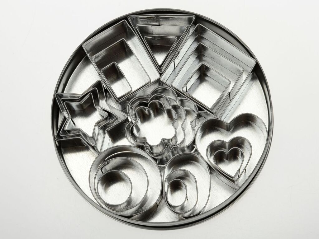 Cake Masters Ausstecherset verschiedene Formen 24tlg.