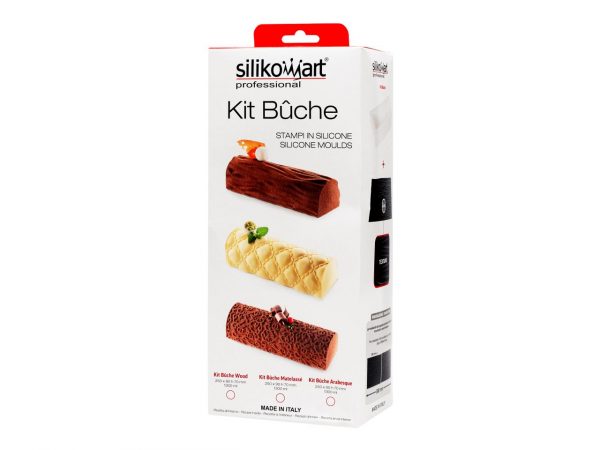 Silikomart Silikonform Kit Bûche Wood – Bild 2