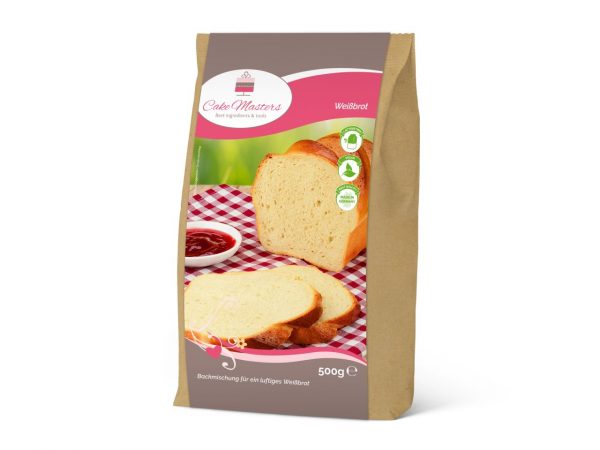 Cake Masters Backmischung Weißbrot 500g – Bild 2