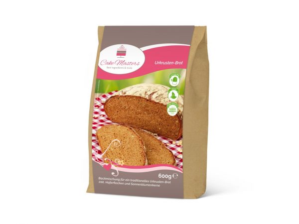 Cake Masters Backmischung Urkrusten-Brot 600g – Bild 2