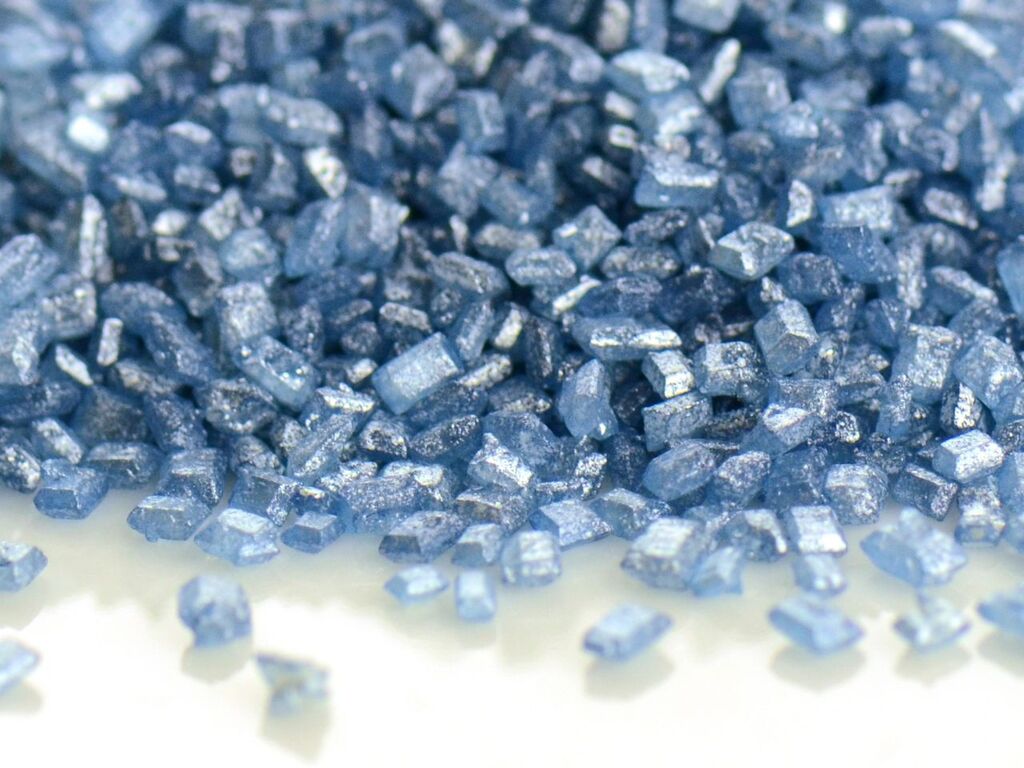 CM Basics Glimmer Zucker blau 100g
