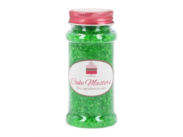 Cake Masters Glimmer Zucker grün 100g – Bild 2