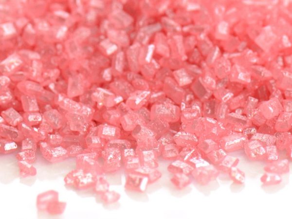 CM Basics Glimmer Zucker pink 100g