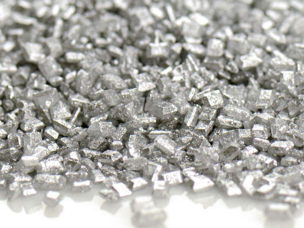 CM Basics Glimmer Zucker silber 100g