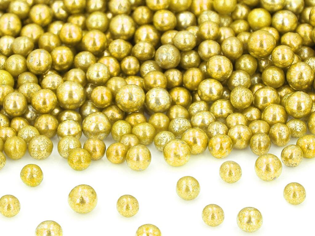 CM Basics Goldperlen groß, Zucker 50g