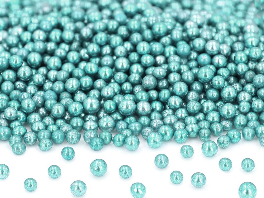 CM Basics Metallic-Perlen blau 50g