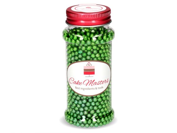 Cake Masters Metallic-Perlen grün 100g – Bild 2