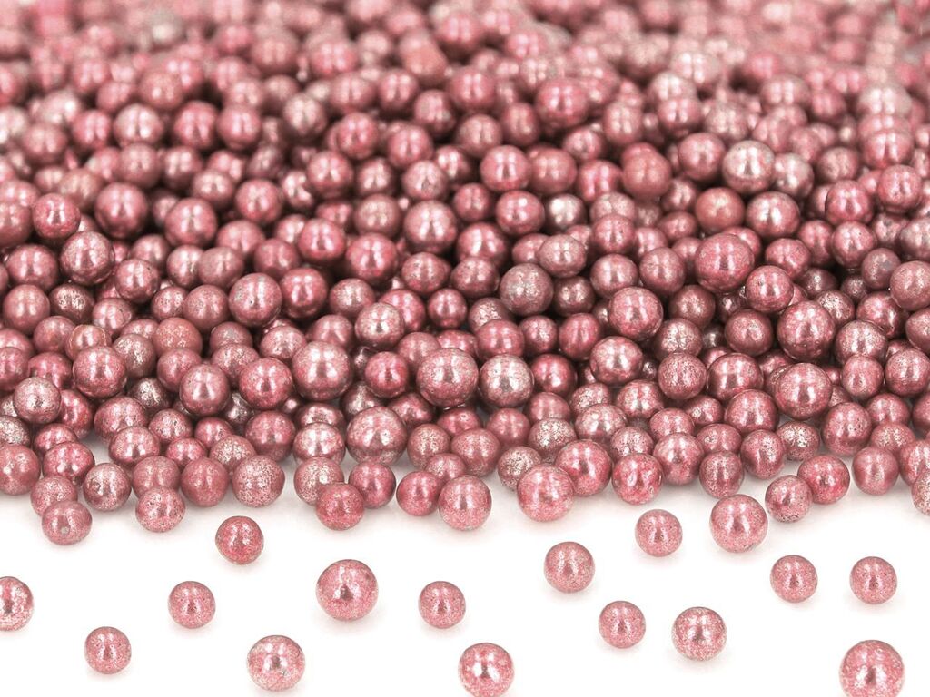 CM Basics Metallic-Perlen rosa 50g