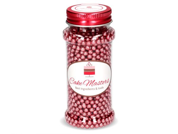 Cake Masters Metallic-Perlen rosa 100g – Bild 2