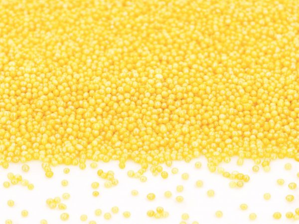 Cake Masters Mini-Perlen gelb-glimmer 90g