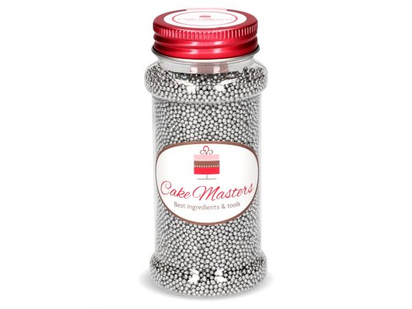 Cake Masters Mini-Perlen silber 90g – Bild 2