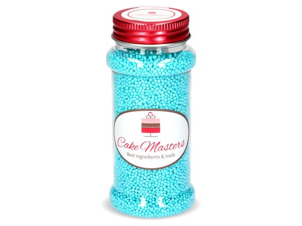 Cake Masters Mini-Perlen türkis-glimmer 90g – Bild 2