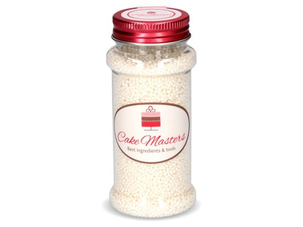 Cake Masters Mini-Perlen weiß 90g – Bild 2