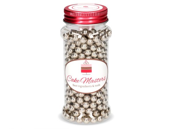 Cake Masters Silberperlen groß, Zucker 100g – Bild 2