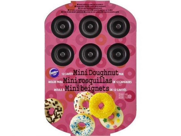 Wilton 12-Cavity Mini Donut Pan – Bild 2