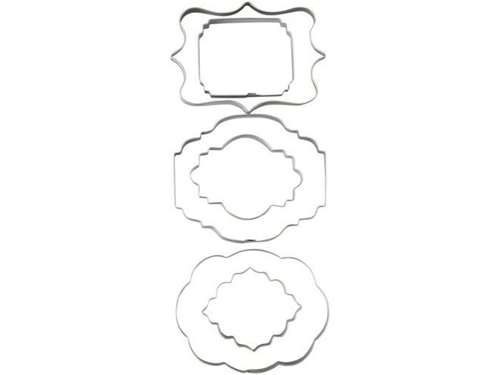 Wilton Plaque Fondant Cut-Outs Set