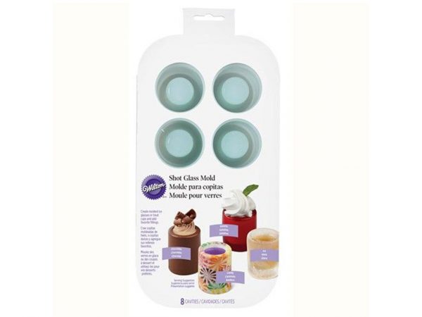 Wilton Round Shot Glasses Silikon Mold – Bild 2